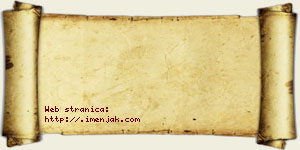 Andjelina Ranković vizit kartica